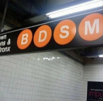 Sorry I was late I got tied up at the Subway