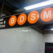 Sorry Im late I got tied up on the subway