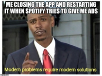 Sorry Spotify