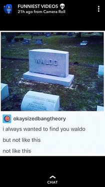 Sorry Waldo