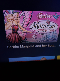 Sorry what I guess Barbie has a new line of work