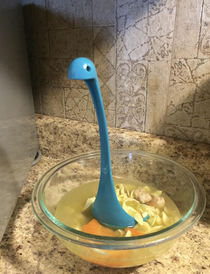 Soup ladle cost about tree fiddy