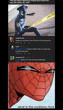 Spider cop