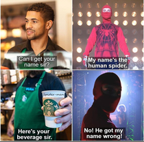 Spider hooman