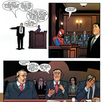Spiderman drops a bombshell in court