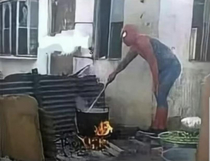 Spiderman- no gas at home