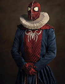 Spidey as a th Century Painting