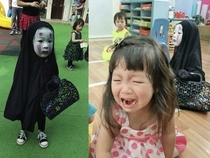 Spirited Away costume too spooky for other kindergartners