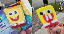 SpongeBlob ice cream