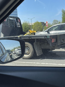 Spotted another Tonka getting towed