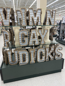 Spotted at Hobby Lobby today