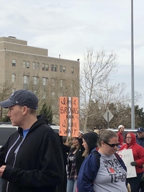 Spotted at the Oklahoma teacher strike