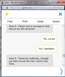 Sprint support reps looking for support