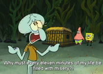 Squidward Breaks the Fourth Wall