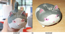 Squishy cat stress reliever 