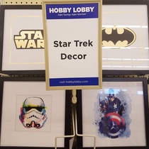 Star Trek Home Decor Only At Hobby Lobby