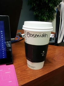 Starbucks had some trouble with Elizabeth the other day