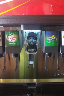Straight Outta Soda This drink machine at my local noodle shop