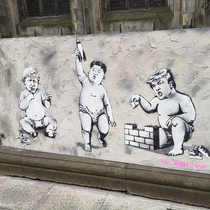 Street art found in Edinburgh