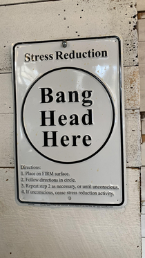 Stress reduction