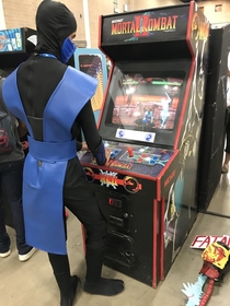 Sub Zero caught playing with himself