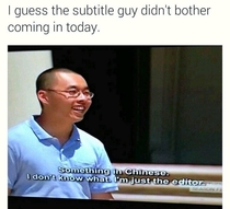 Subtitles are Necessary