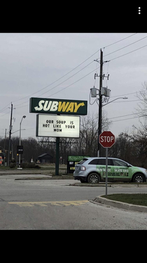 Subway needs to chill