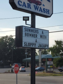 Summers a bummer with a sloppy jalopy