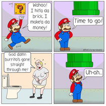 Super Mario Pipe Mishap 