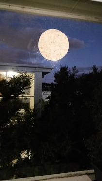 Super moon looked amazing tonight