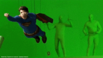 Supermans Cape Puppeteers