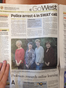 SWAT Arrests or Research Professors 