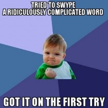 Swype users can definitely relate