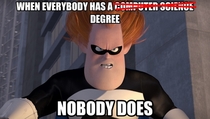 Syndrome is back to explain why you fuckers cant get a job 