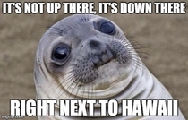 Talking to a coworker about maybe going up to Alaska to see a friend