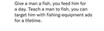 Teach a man to fish