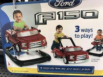 Teaching kids to push their Ford trucks early
