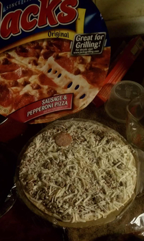 Technically the label is still correct I did not take any pepperoni off