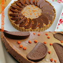 Terrys chocolate orange cheesecake attempt 