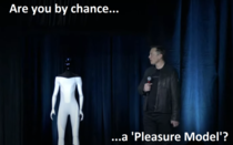 Teslas new robot Awesome-O 