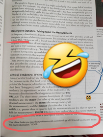 Textbook writers got jokes