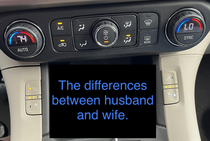 Thank goodness for modern vehicles keep marriages together