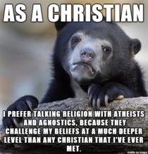 Thank you Atheists and Agnostics