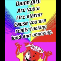 Thank you Koolaid man