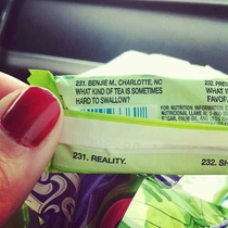 Thanks for the existential crisis laffy taffy