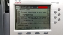 Thanks for the heads up caller ID
