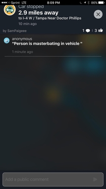 Thanks for the heads up Waze