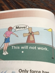 Thanks physics textbook couldnt have figured that out without you