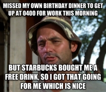 Thanks Starbucks