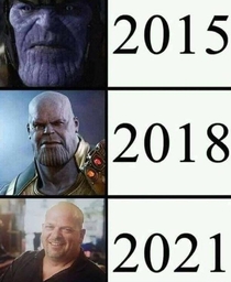 Thanos evolution